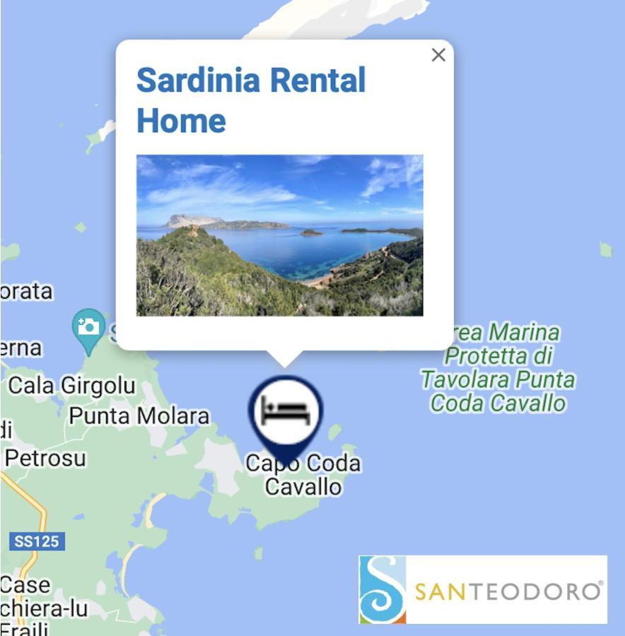 San Teodoro Punta Est Curatissimo Bilocale Apartment Capo Coda Cavallo Bagian luar foto